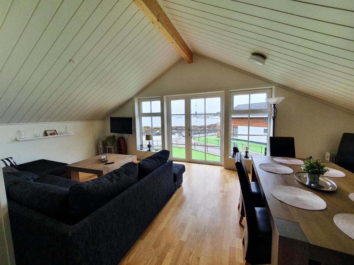 Lauvoy Feriesenter Apartment Askoy Bagian luar foto