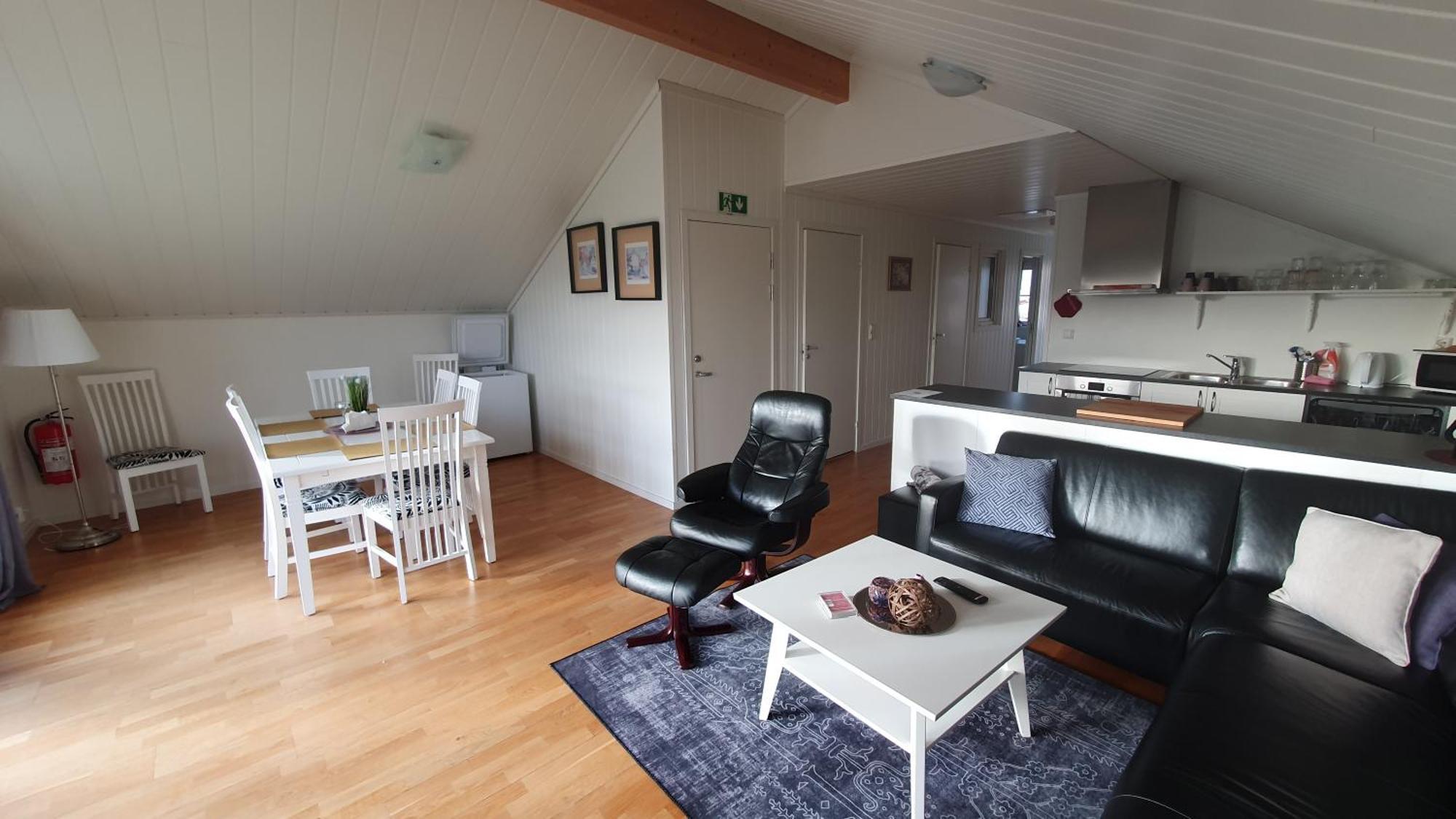 Lauvoy Feriesenter Apartment Askoy Bagian luar foto