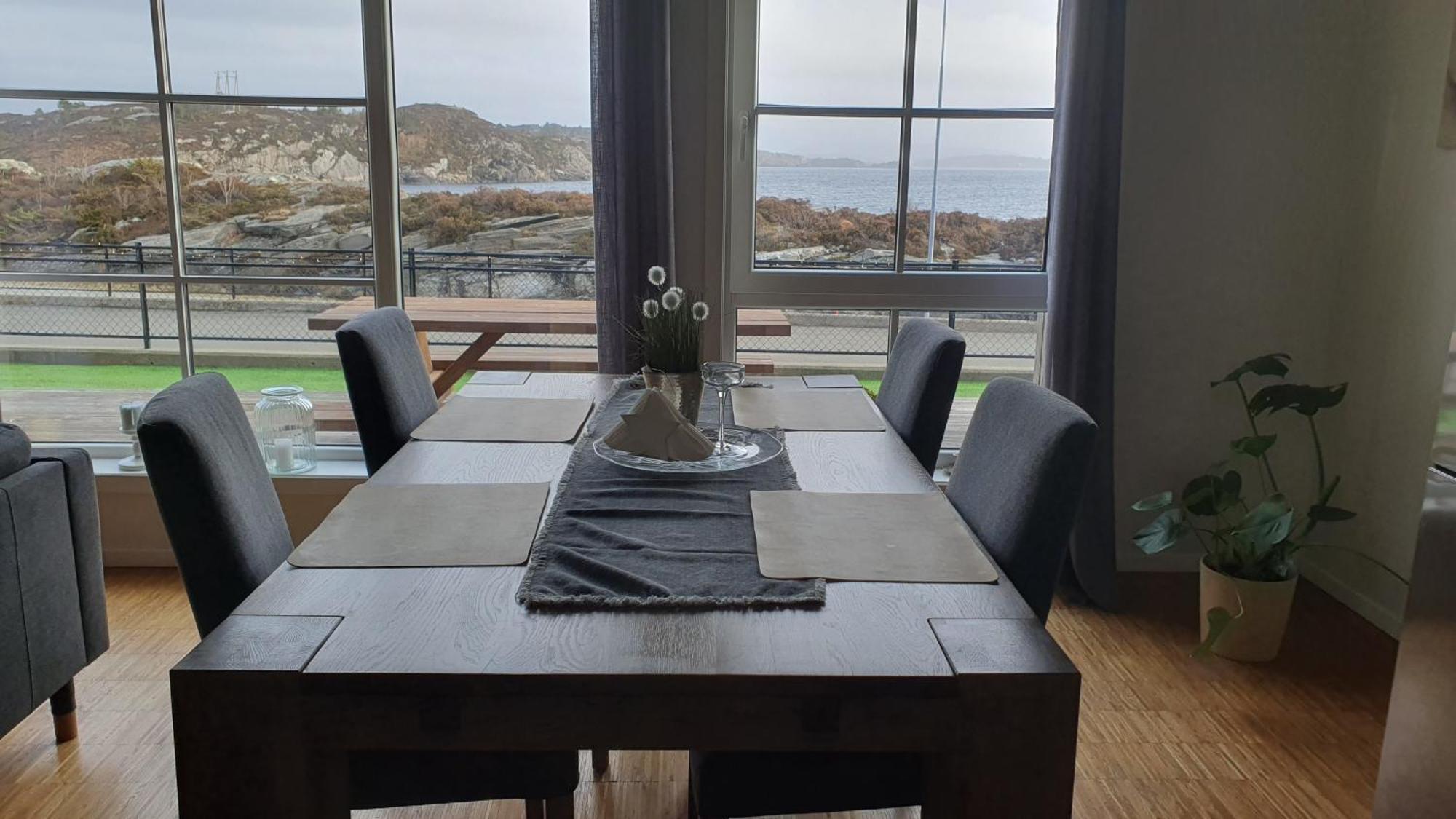 Lauvoy Feriesenter Apartment Askoy Bagian luar foto