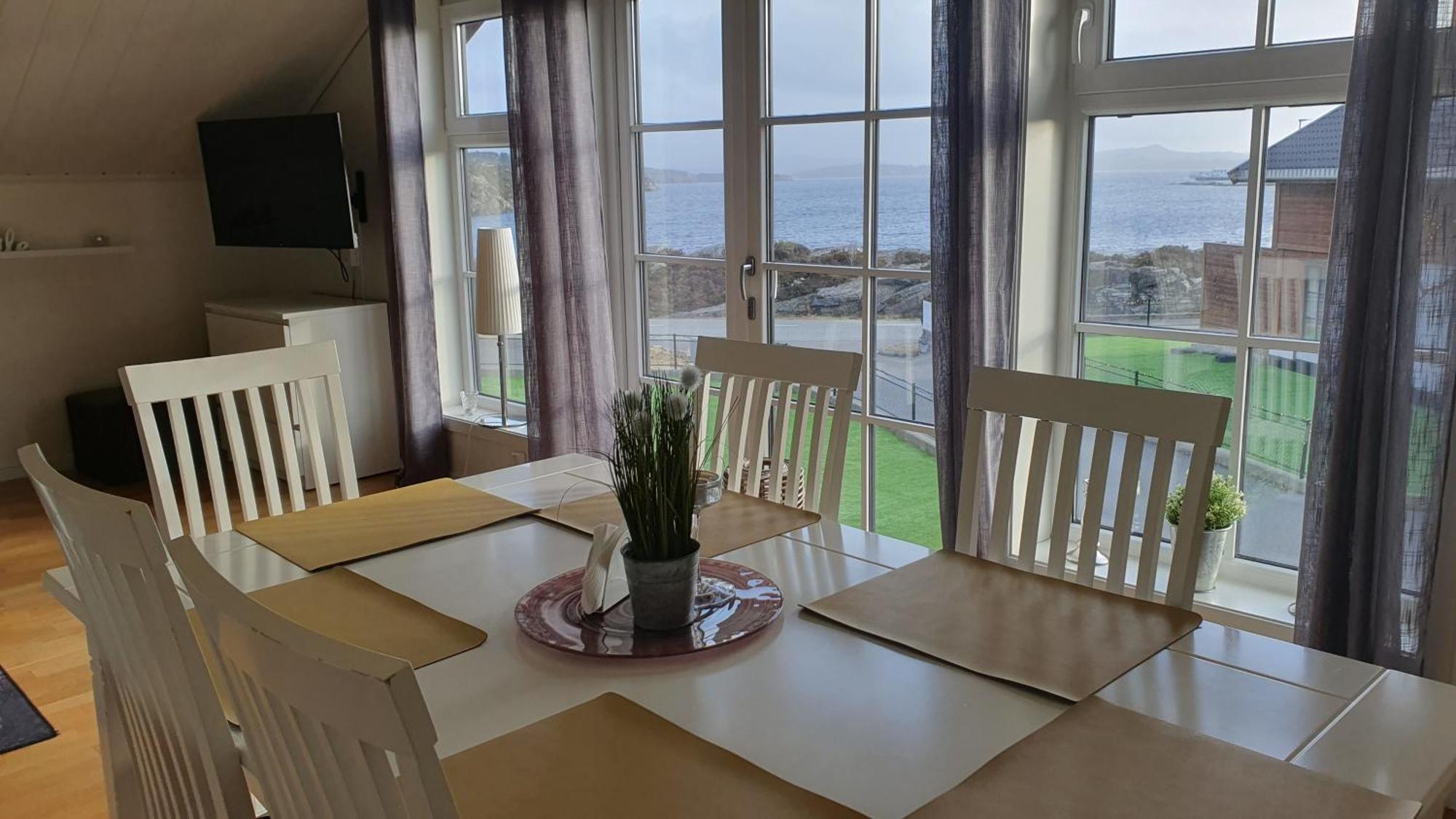 Lauvoy Feriesenter Apartment Askoy Bagian luar foto