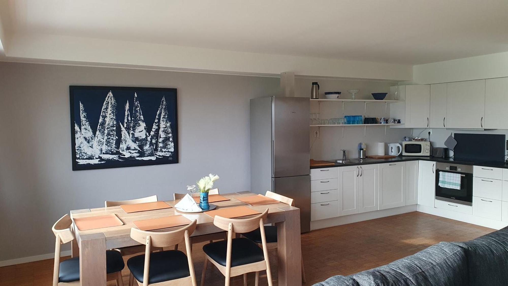 Lauvoy Feriesenter Apartment Askoy Bagian luar foto